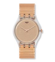 Swatch New Gent POUDREUSE L Unisex Watch (SUOK134A) [Official Import]