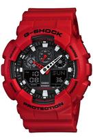 Casio Raudonas laikrodis G-Shock GA-100B-4AJF Vyriškas