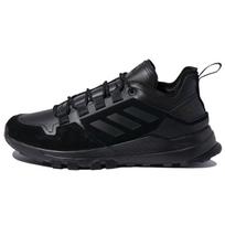 Adidas Terrex Hikster Leather Low Black Grey Men Sneakers Core-Black Grey-Six FX4661 40⅔