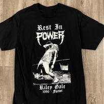 Riley Gale Ilsėkis ramybėje Power Trip grupės marškinėliai juodi Unisex Unisex marškinėliai XL
