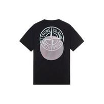 Stone Island Short Sleeve T-Shirt Black Men Tops 76152NS94-V0029 S
