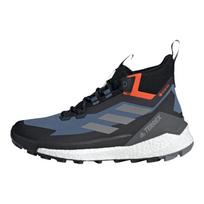 adidas Terrex Free Hiker 2 GORE-TEX Wonder Plieno Pilki Vyriški Sportbačiai Mėlyni Pilki-Trys Impact-Oranžiniai GZ3288 43⅓