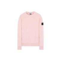 Stone Island Paprastas apvalios apykaklės šviesiai rožinis vyriškas viršutinis drabužis 741563051-V0082 XL