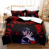 Black Clover Patalynės Komplektas Viengulis Dvigulis Pilnas Karališkas Dydis Lovos Komplektas Suaugusių Vaikų Miegamasis Antklodės Užvalkalų Komplektai Anime parure de lit Lova 70x133cm 2pcs