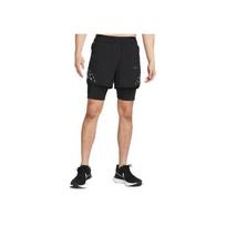 Nike Run Division Pinnacle Two-In-One Running Shorts Men Bottoms Black DM4764-010 S