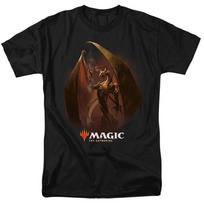 Magic The Gathering Nicol Bolas Vyriški marškinėliai Juodi Oficialiai licencijuoti Unisex marškinėliai XXXXL