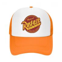 Medicated Rust.eze Lightning Mcqueen Tinklelio Audinio Trucker Kepuraitė Madinga Vasarinė Kvėpuojanti Su Tinkliniu Galu Kepuraitė Nuo Saulės Reguliuojama Atsitiktiniam Galvos Apdangalui One Size