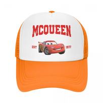 Žaibo McQueen Sally automobilio beisbolo kepuraitė vyrams ir moterims vasarinei lauko tinklelio šoninės saulės kepurės, reguliuojamos, laisvalaikio stiliaus One Size