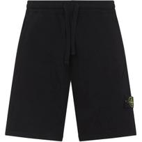 Stone Island vientos spalvos vidutinio juosmens raišteliu laisvalaikio šortai Vyriški šortai Juodi K1S1562000-09S0060-V0029 XL