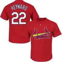 Didysis Jasonas Heywardas St. Louis Cardinals Jaunimo Raudoni Marškinėliai Dydis M-XL Nauji Su Etiketėmis Unisex Marškinėliai XXXL brown
