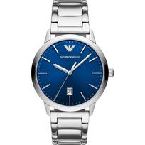 Emporio Armani Ruggero Mėlynas Nerūdijančio Plieno Vyriškas Kvarcinis Laikrodis Su Data AR11311 mėlyna