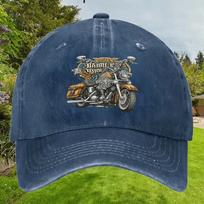 1 vnt. Davidson motociklo kepuraitė Reguliuojama Snapback kepurė su motociklo dizainu Lengva visų sezonų One Size