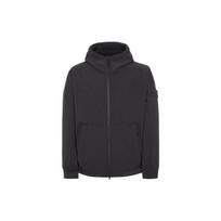 Stone Island Soft Shell su gobtuvu striukė Juoda Vyriška Viršutinė apranga 7715Q0122-V0029 L