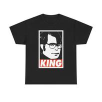Stephen King Shirt Retro Poster Horror Funny Gift Scary Unisex Heavy Cotton Tee Unisex T-Shirt L