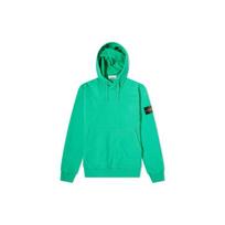 Stone Island kompaso lopas medvilninis džemperis su gobtuvu Vyriški džemperiai su gobtuvu Žalias 751564120-V0050 L