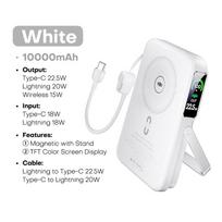 QOOVI Qi2 10000mAh Wireless Power Bank PD20W Fast Charging External Battery Portable Charger For iPhone Samsung iWatch Airpod juoda