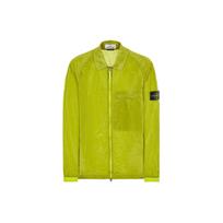 Stone Island Metalinis Nailoninis Marškinis Striukė Rudens Vyriškos Striukės Citrinų Geltonos 761512321-V0031 L