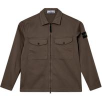 Stone Island Overshirts Walnut Men Outerwear Brown 811512808-V0075 S