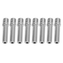 Tbest Extended Wheel Stud Conversion Kit 20pcs High Strength Steel M14*1.25-M12*1.5