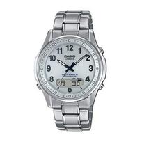 CASIO Lineage LCW-M100TSE-7AJF Saulės energija maitinamas Multi-Band 6 Vyriškas laikrodis Safyro Stiklas Titanas balta