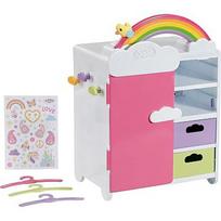 Zapf Creation BABY born® Rainbow Wardrobe, Doll Furniture 836040