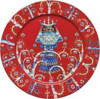 Iittala Pietų lėkštė Taika raudonos spalvos 27 cm