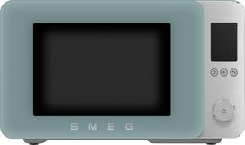 Smeg  Laisvai pastatoma mikrobangų krosnelė su orkaitės funkcija 9in1 Collezione, smaragdinė