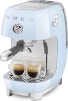 Smeg  Kavos aparatas su portafiltru ir Cold Brew funkcija 50's Style, pastelinės mėlynos spalvos