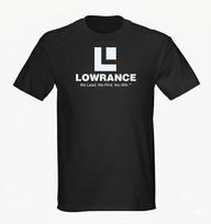 LOWRANCE Žuvų ieškiklio marškinėliai Unisex marškinėliai XL