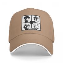 Gorillaz Punk Rock Grupės Beisbolo Kepuraitės Snapback Beisbolo Kepurės Kvėpuojančios Atsitiktinės Casquette Lauko Unisex One Size