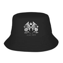 Miego Kepurė Kibiras su Juostele Žetonai Hip Hop Žvejo Kepurės Asmenybė Žvejybos Kepurės nuo Saulės Unisex Atsitiktinė Grafinė Kepurė Kepurė Kibiras One Size