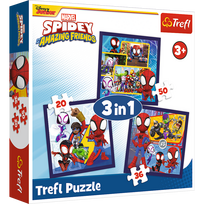 TREFL  SPIDEY 3 dėlionių rinkinys