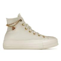 Moteriški Converse Chuck Taylor All Star Lift Platform Aukšti Balti/Geltoni/Auksiniai Batai A04453C 36
