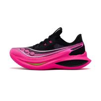 Saucony Endorphin Pro 5 Pirštų Anglies Plokštelė Atšokimas Lenktynės Treniruotės Ilgo Nuotolio Maratono Bėgimo Bateliai Moteriški bėgimo bateliai Rožiniai S11064-131 38.5