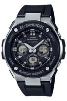 Casio saulės laikrodis juodas G-Shock G-STEEL radijo bangomis valdomas GST-W300-1AJF vyriškas