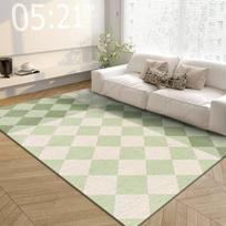Simple Geometric Lines Carpet Bedroom Bedside Carpet Tatami Mat Living Room Coffee Table Carpet 60*160cm