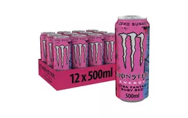 Monster Ultra Fantasy Ruby Red energy drink, 500 ml, 12-pack