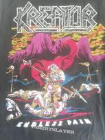 Kreator - Begalinio skausmo turas Juodi marškinėliai Medvilniniai Unisex S-234XL US1021 Unisex marškinėliai M pink