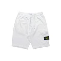 Stone Island Vienas Spalvos Logotipo Lopas Raištelis Sportinės Laisvalaikio Šortai Vyriški šortai 741564651-V0001 M