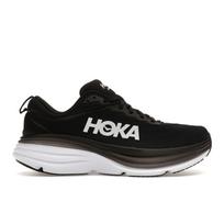 HOKA Bondi 8 Juodi Balti Vyriški Sportbačiai 1123202-BWHT 44