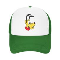 Vasaros vėsinančios Pluto disney šuo Tinklinės beisbolo kepurės Vyrams Moterims Reguliuojamos putplasčio trucker kepurės Laisvalaikiui One Size