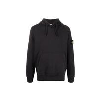 Stone Island Hooded Sweatshirt Black Men Tops 771564120-V0029 L