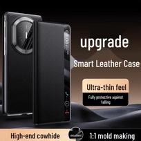 Huawei Mate X7 Genuine Leather Flip Phone Case