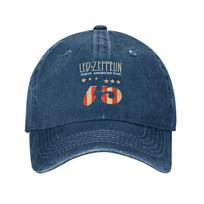 Rock Band Leds Zeppelins Sun Unisex Vyriška kepuraitė su snapeliu, spausdinta, Trucker stiliaus, pavasarinė, klasikinė, teniso, riedlentės, reguliuojama kepuraitė su snapeliu One Size pink