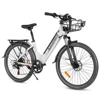 Naujas elektrinis dviratis SAMEBIKE RS-A01 Pro-T 36V15AH turi nuimamą bateriją, 26 colių ratus ir tvirtą konstrukciją E-bike 500W 36V 15AH