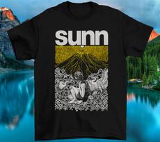 Sunn O SUNN Marškinėliai Vyriški Dydis Medvilniniai vyriški Juodi Unisex Marškinėliai XL gray