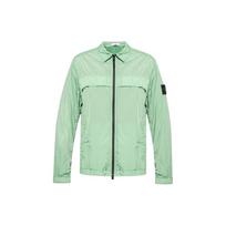 „Stone Island“ vienspalvis vyriškas švarkas su užtrauktuku ir ilgomis rankovėmis, žalias 801510522-V0052 L