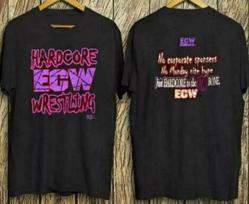 Originalus ecw hardcore imtynių marškinėlis 90-ųjų Vintage Dovana S-5XL Unisex Marškinėlis S