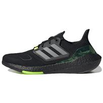 adidas UltraBoost 22 Black Beam Green Vyrams Sportbačiai Juodi/Metaliniai/Spalvoti GX5917 42