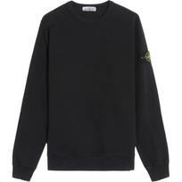 Stone Island FW23 Crew Neck Logo Long Sleeve Sweatshirt Unisex sweatshirt Black 791562420-V0029 M